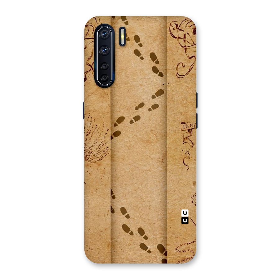 Footsteps Back Case for Oppo F15