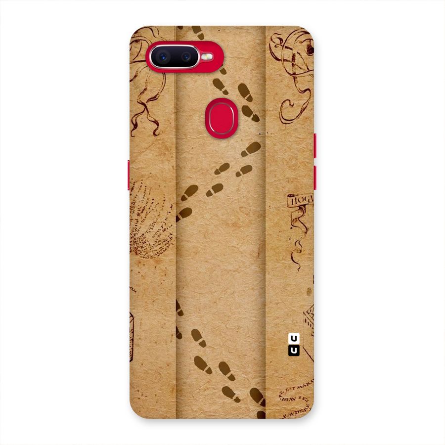 Footsteps Back Case for Oppo F9 Pro