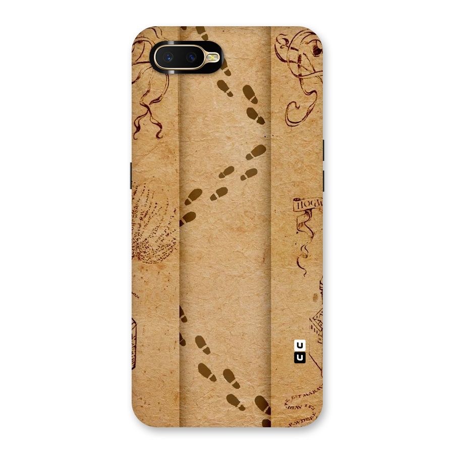 Footsteps Back Case for Oppo K1
