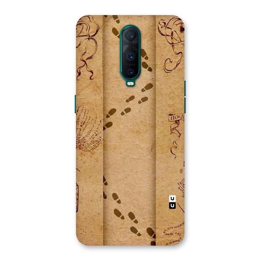 Footsteps Back Case for Oppo R17 Pro