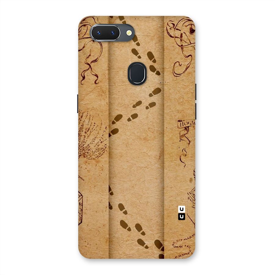 Footsteps Back Case for Oppo Realme 2
