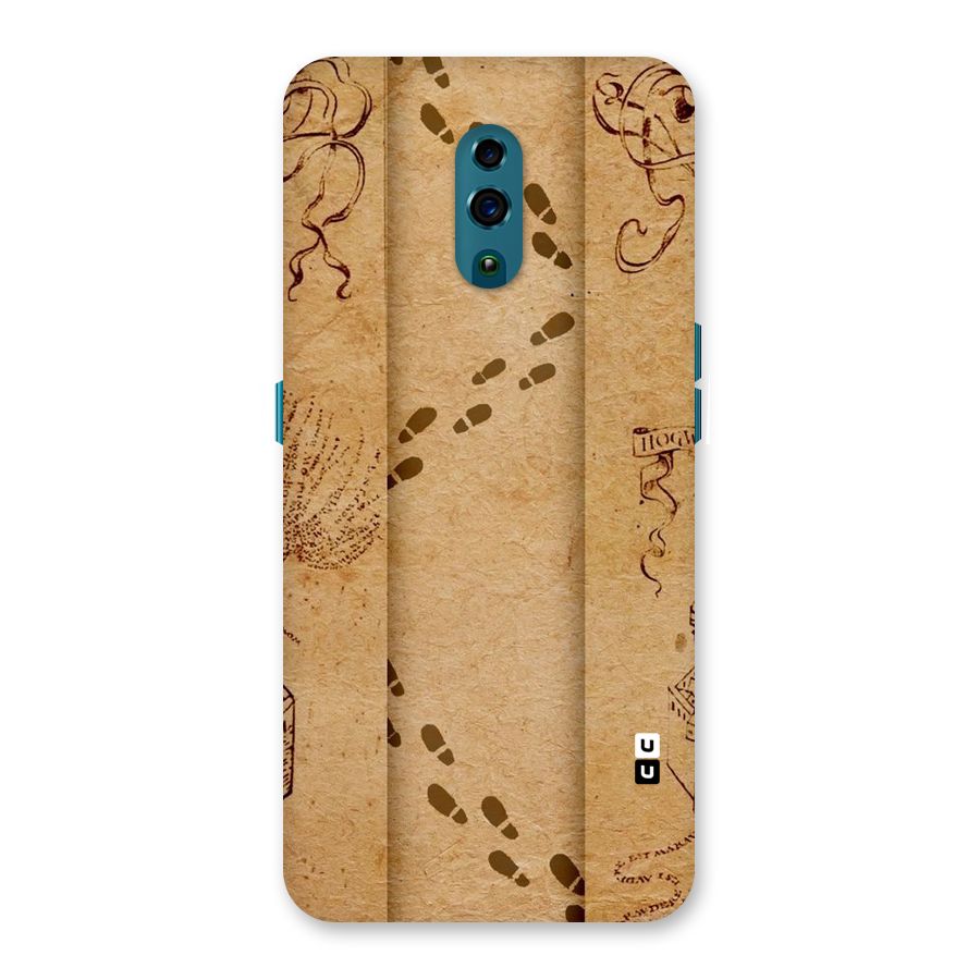 Footsteps Back Case for Oppo Reno
