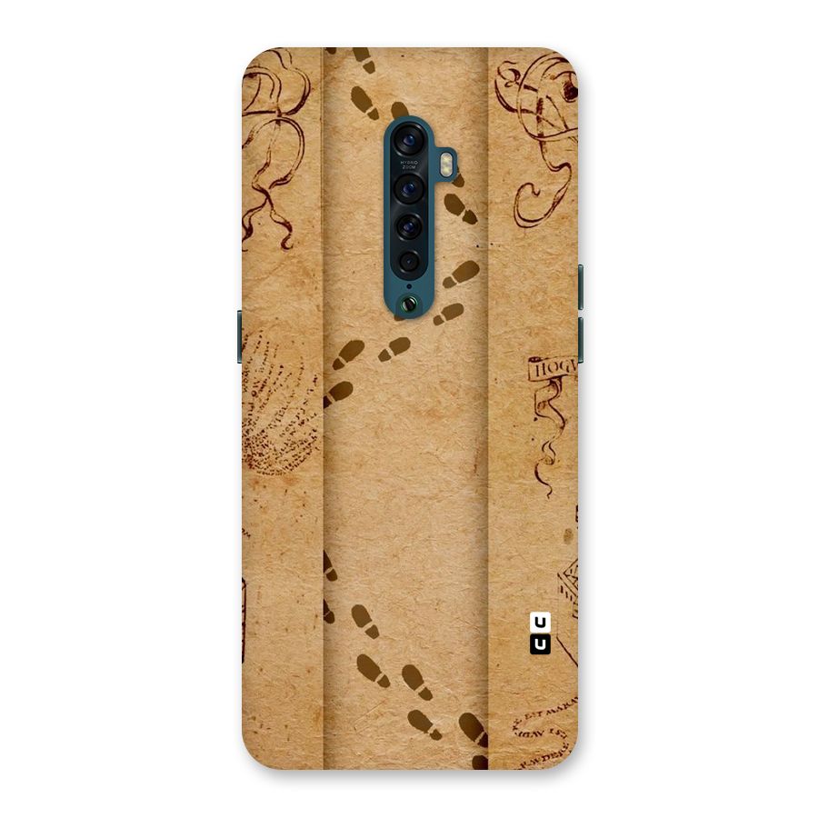 Footsteps Back Case for Oppo Reno2