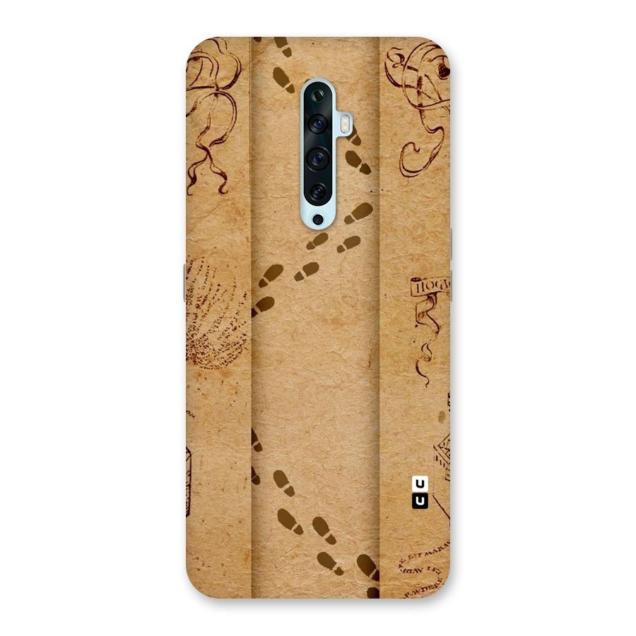 Footsteps Back Case for Oppo Reno2 F