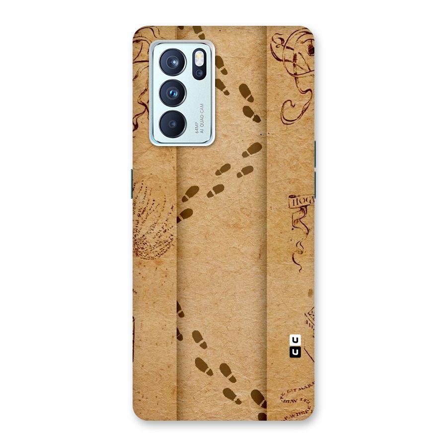 Footsteps Back Case for Oppo Reno6 Pro 5G