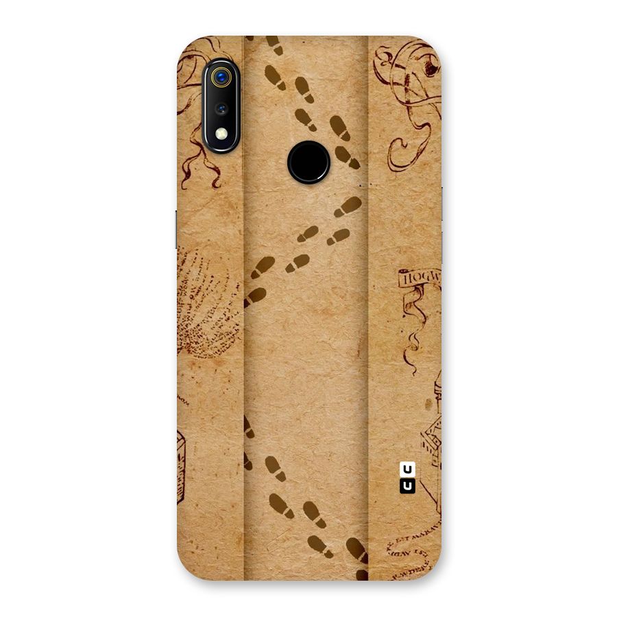 Footsteps Back Case for Realme 3