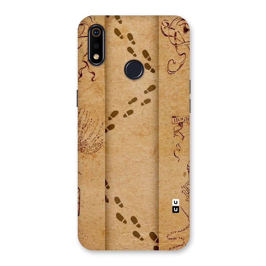 Footsteps Back Case for Realme 3i