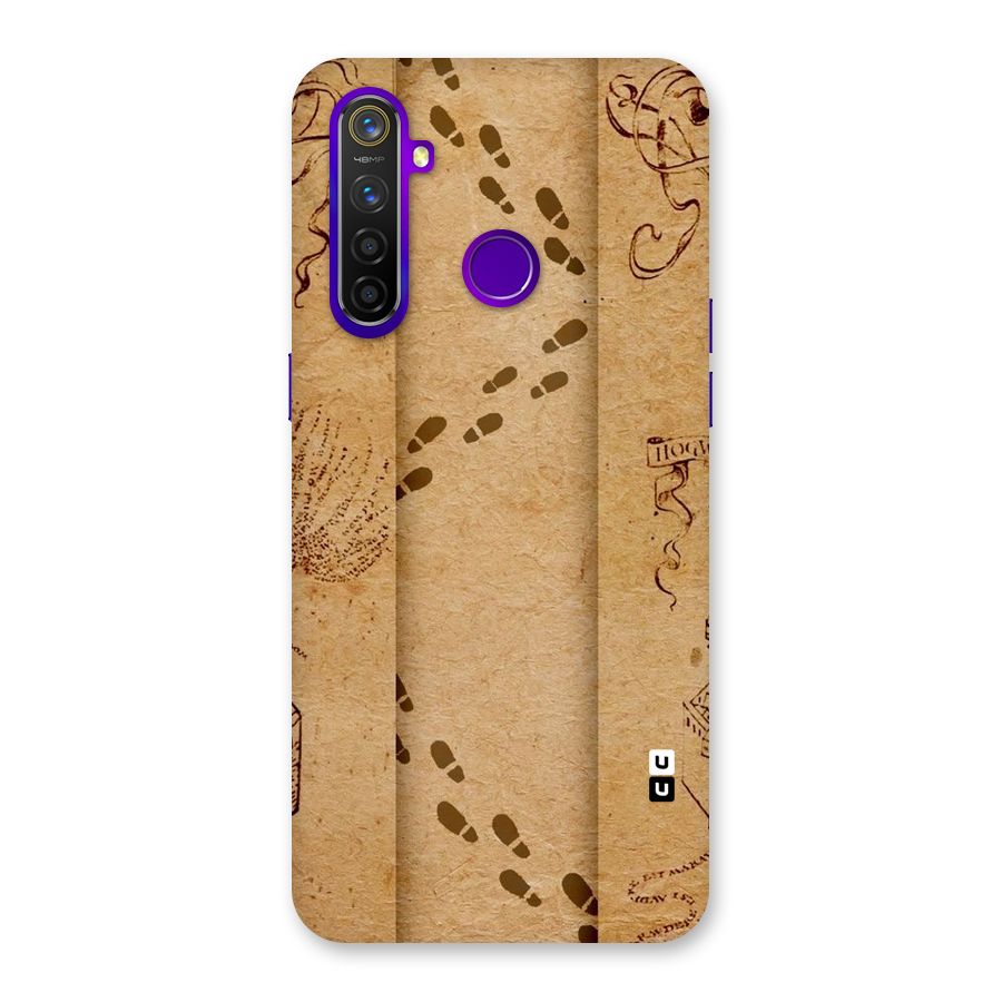 Footsteps Back Case for Realme 5 Pro