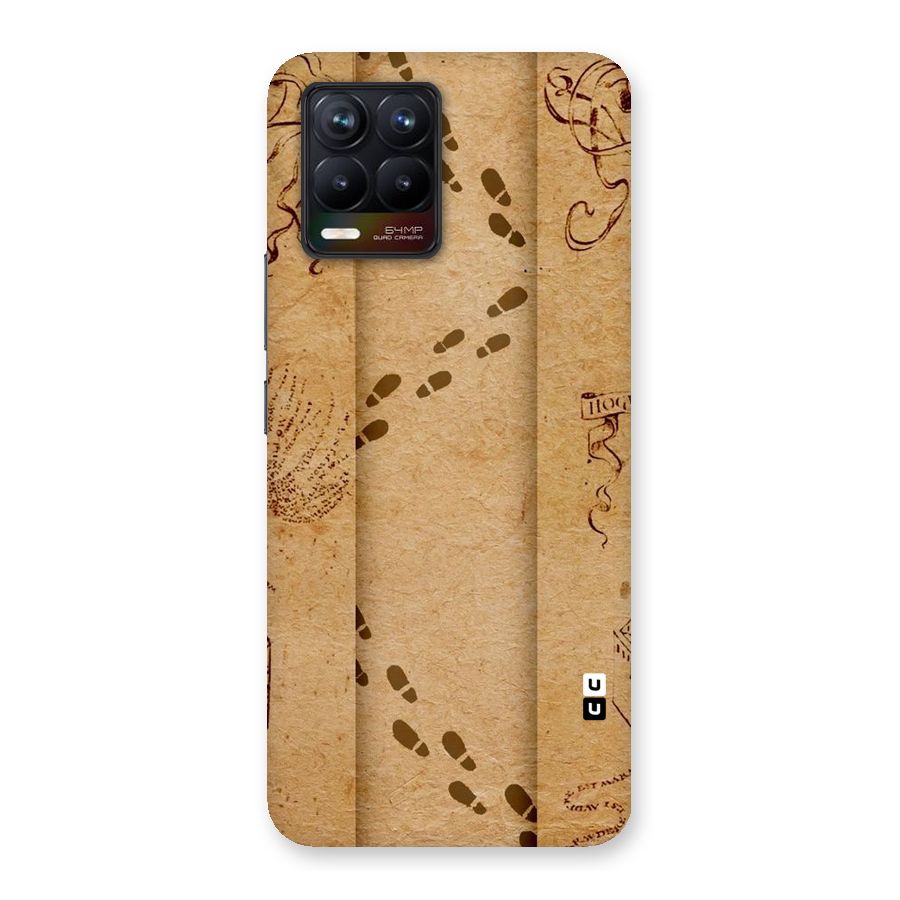 Footsteps Back Case for Realme 8