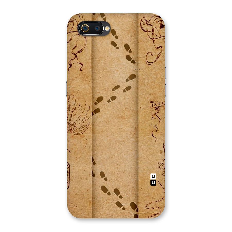 Footsteps Back Case for Realme C2