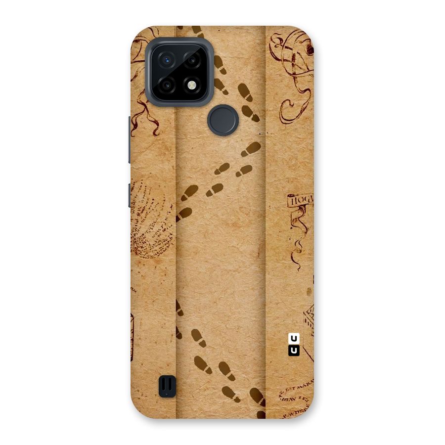 Footsteps Back Case for Realme C21