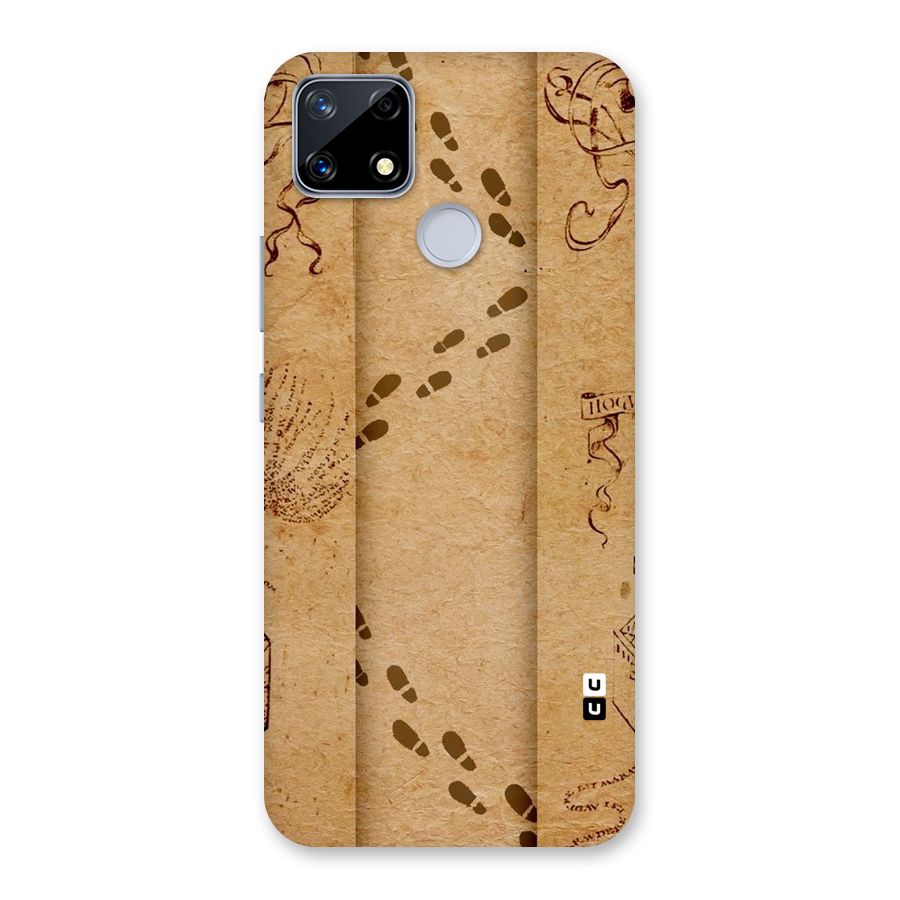 Footsteps Back Case for Realme Narzo 20