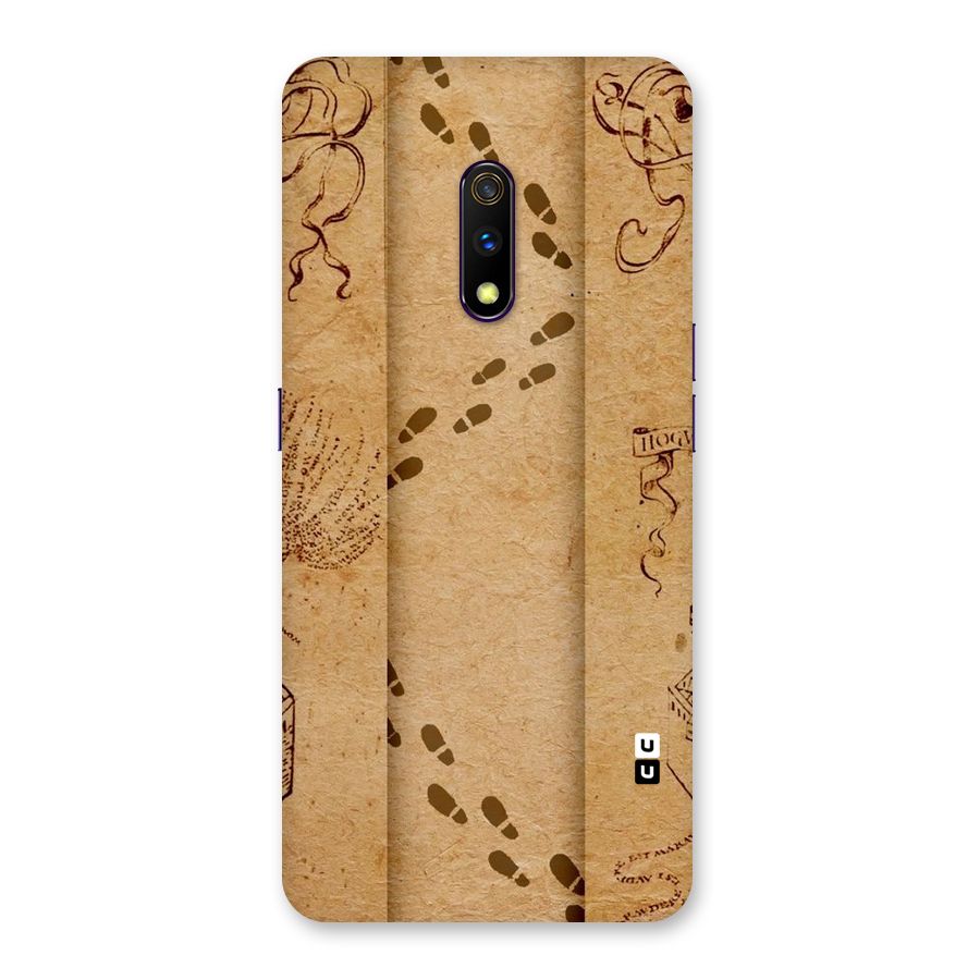 Footsteps Back Case for Realme X