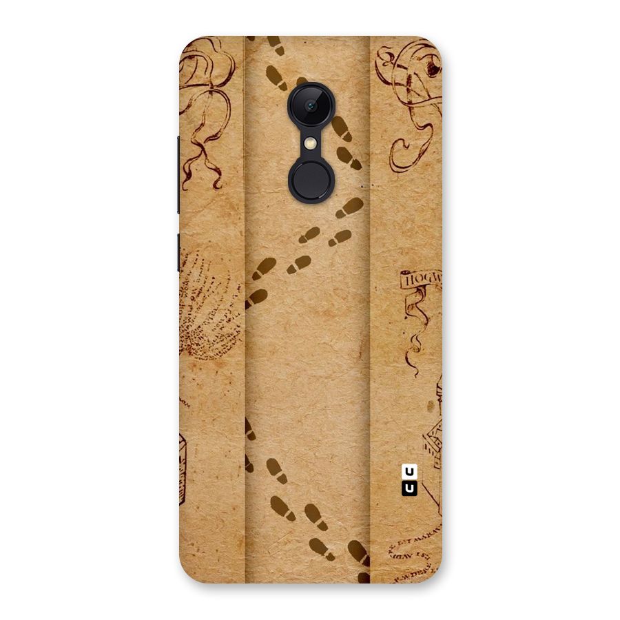 Footsteps Back Case for Redmi 5