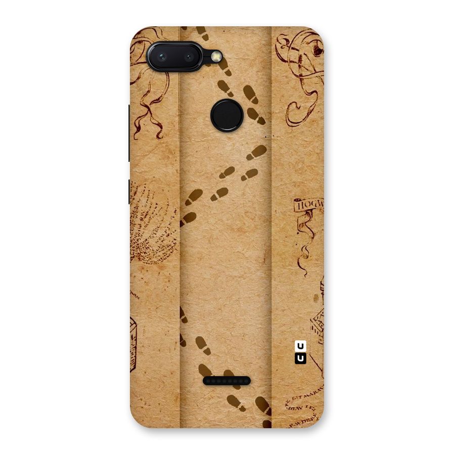 Footsteps Back Case for Redmi 6