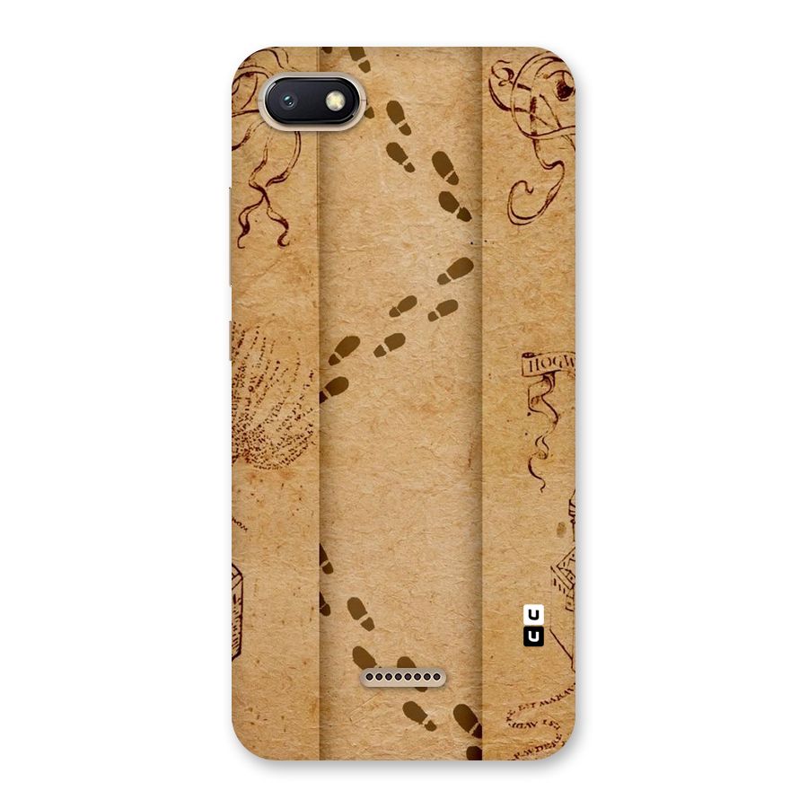 Footsteps Back Case for Redmi 6A