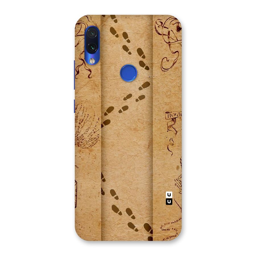 Footsteps Back Case for Redmi Note 7