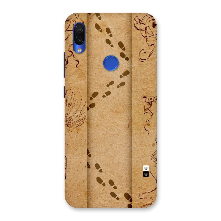 Footsteps Back Case for Redmi Note 7S