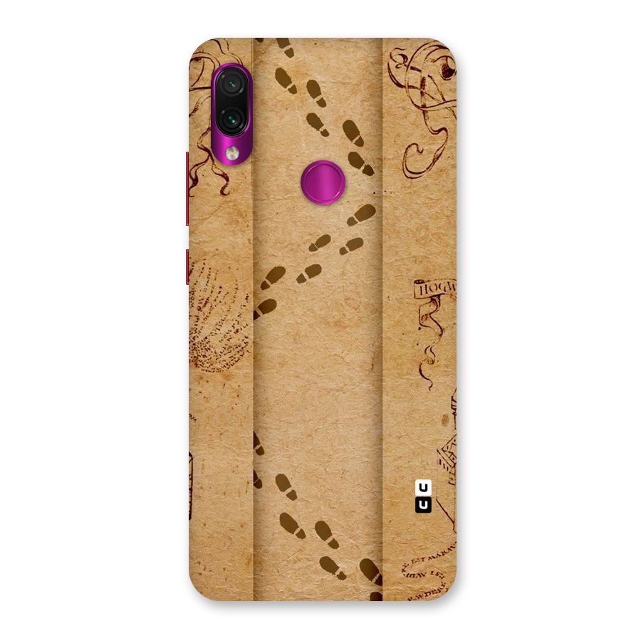 Footsteps Back Case for Redmi Note 7 Pro