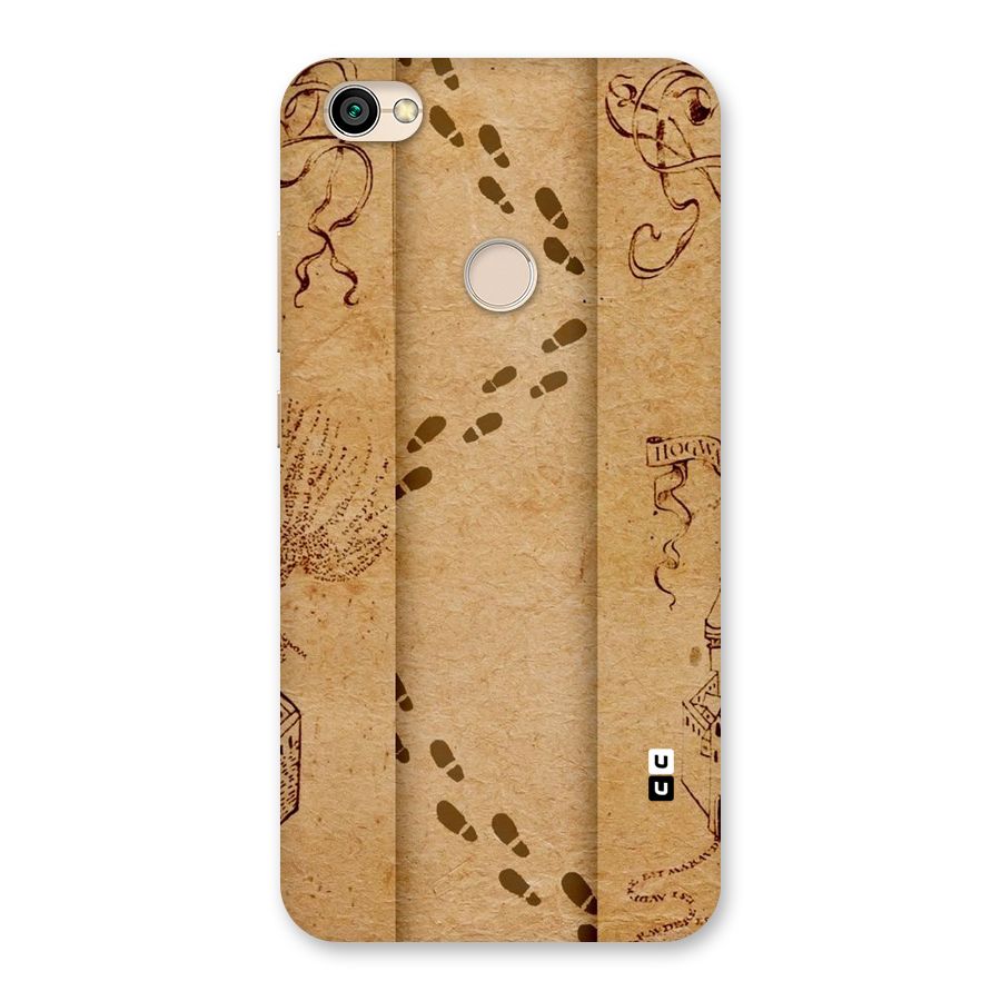 Footsteps Back Case for Redmi Y1 2017