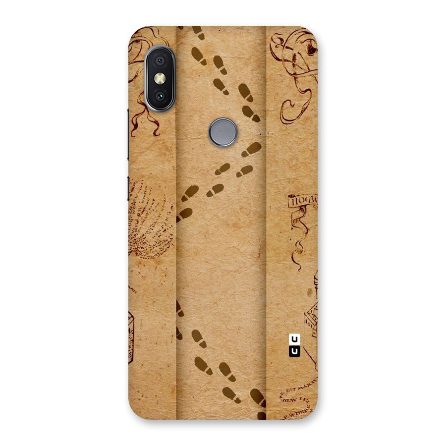 Footsteps Back Case for Redmi Y2
