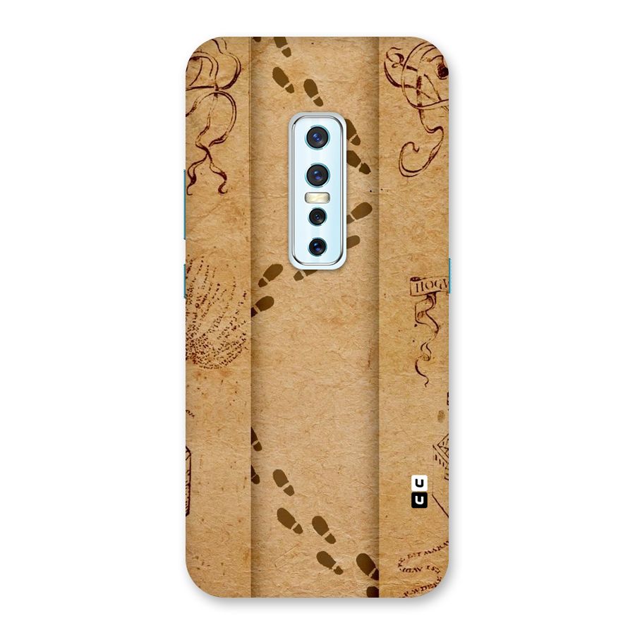 Footsteps Back Case for Vivo V17 Pro