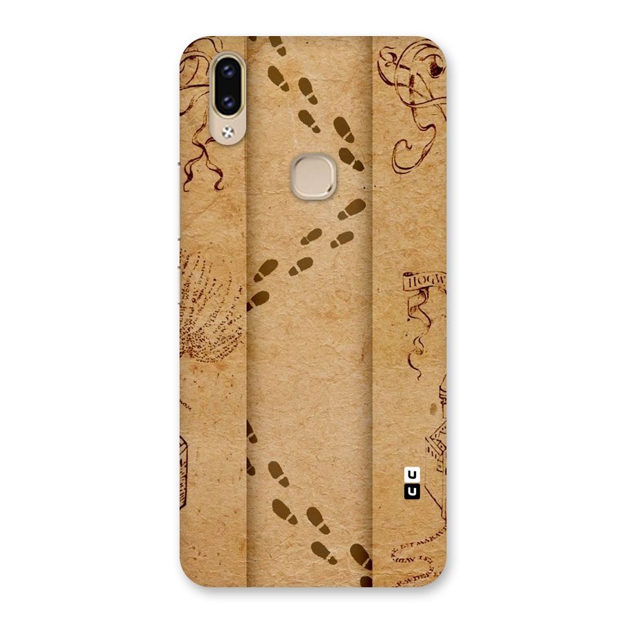 Footsteps Back Case for Vivo V9 Youth