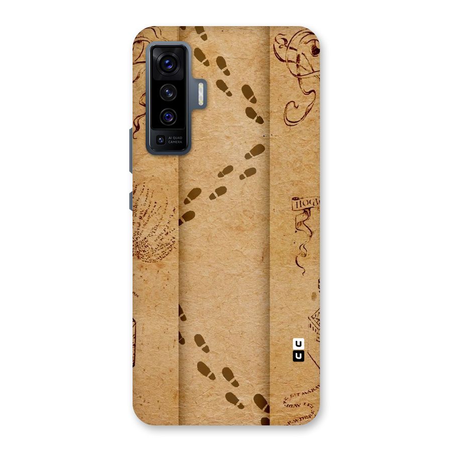 Footsteps Back Case for Vivo X50