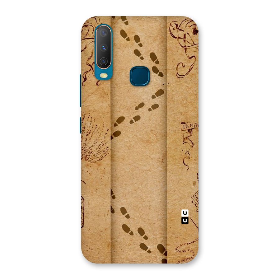 Footsteps Back Case for Vivo Y17
