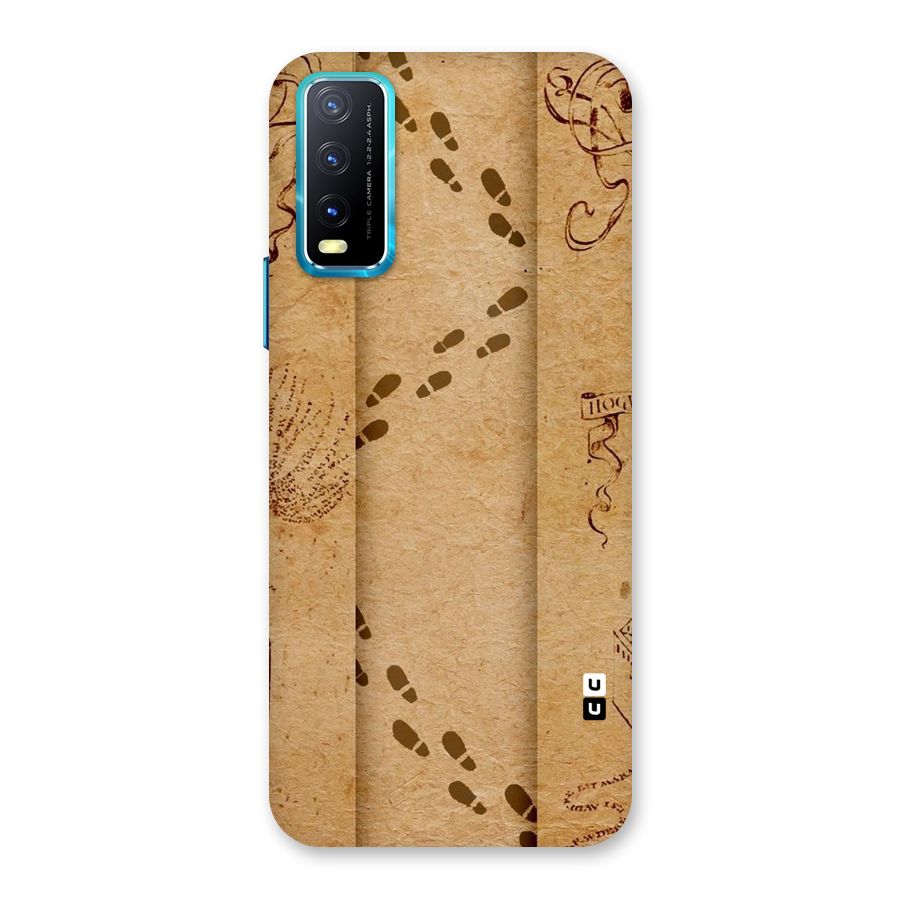 Footsteps Back Case for Vivo Y20G