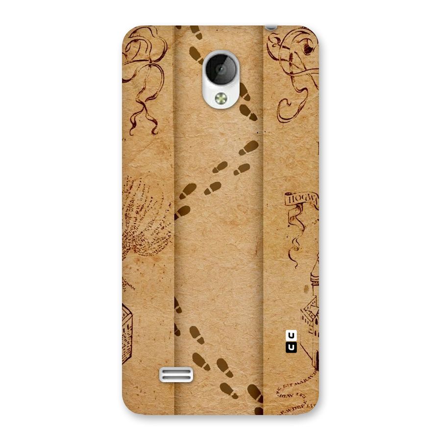Footsteps Back Case for Vivo Y21
