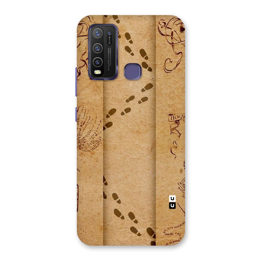 Footsteps Back Case for Vivo Y50
