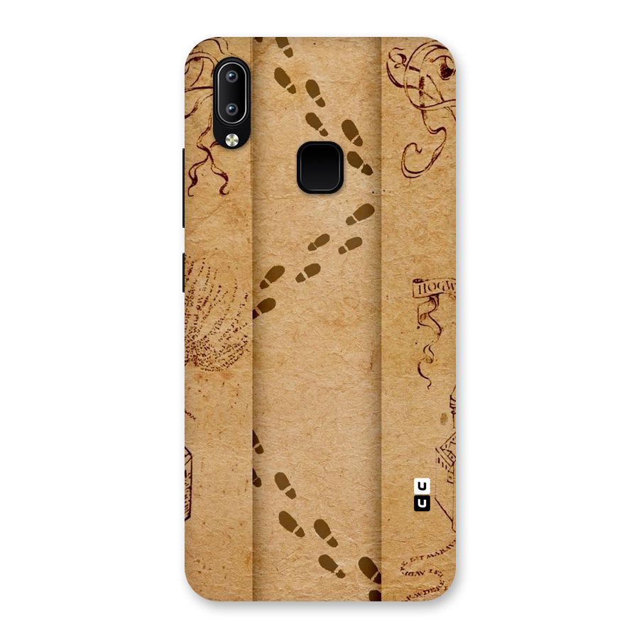 Footsteps Back Case for Vivo Y93