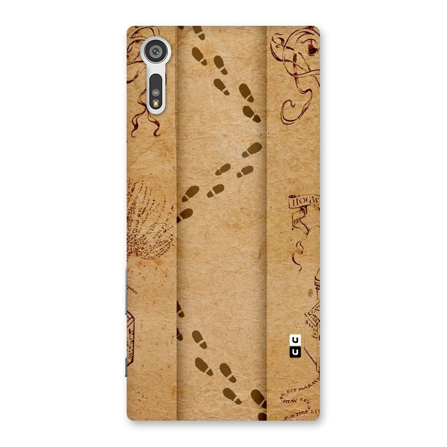 Footsteps Back Case for Xperia XZ