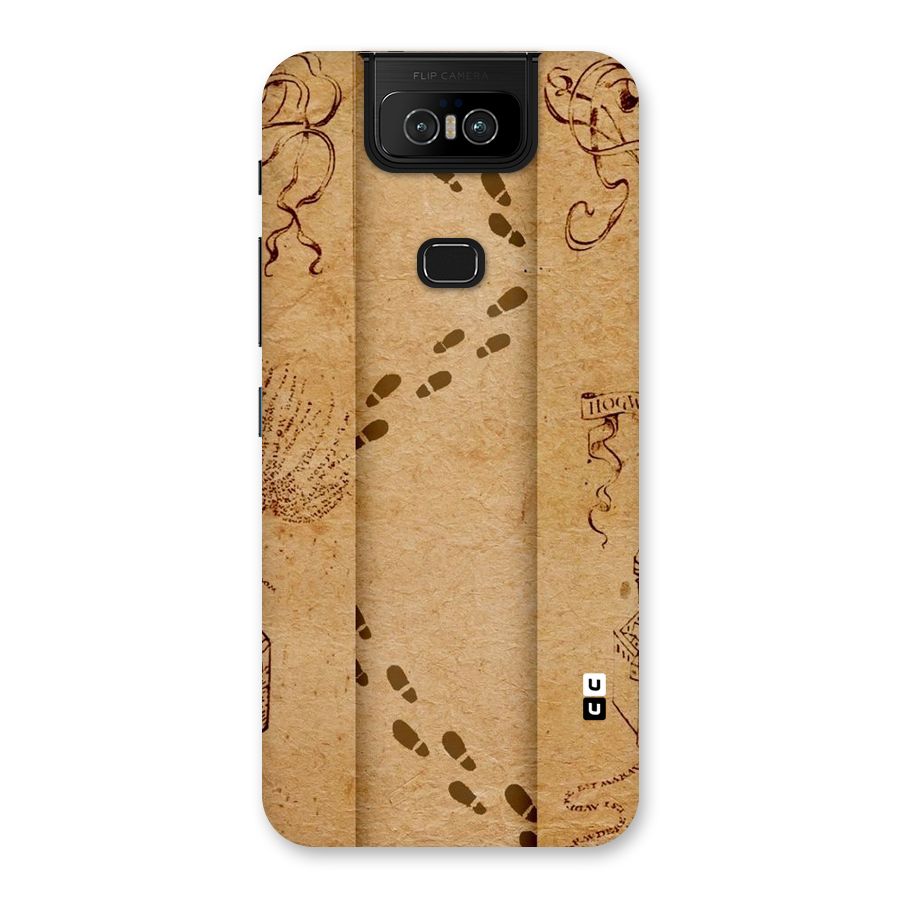 Footsteps Back Case for Zenfone 6z