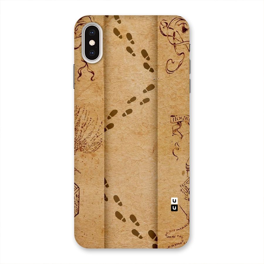 Footsteps Back Case for iPhone XS Max