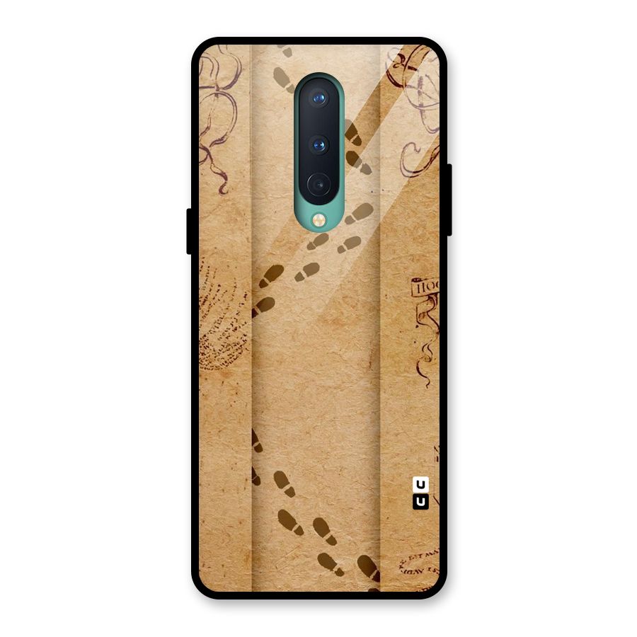 Footsteps Glass Back Case for OnePlus 8