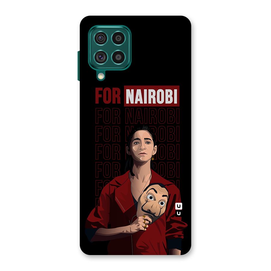 For Nairobi Money Heist Back Case for Galaxy F62