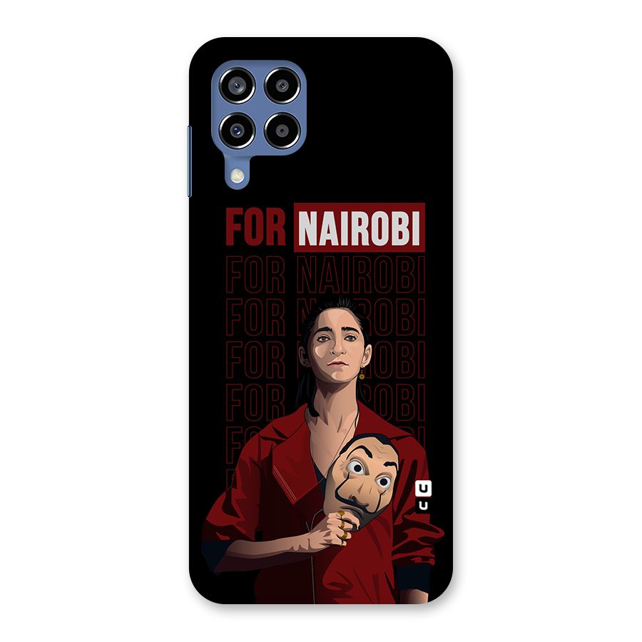 For Nairobi Money Heist Back Case for Galaxy M53 5G