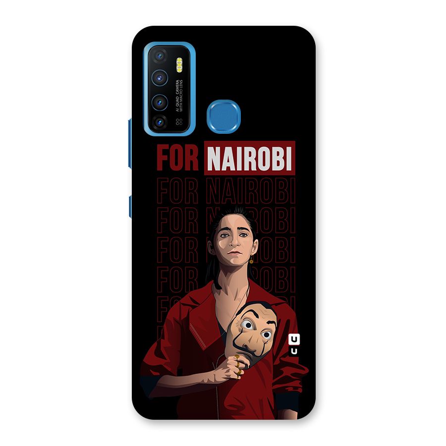 For Nairobi Money Heist Back Case for Infinix Hot 9