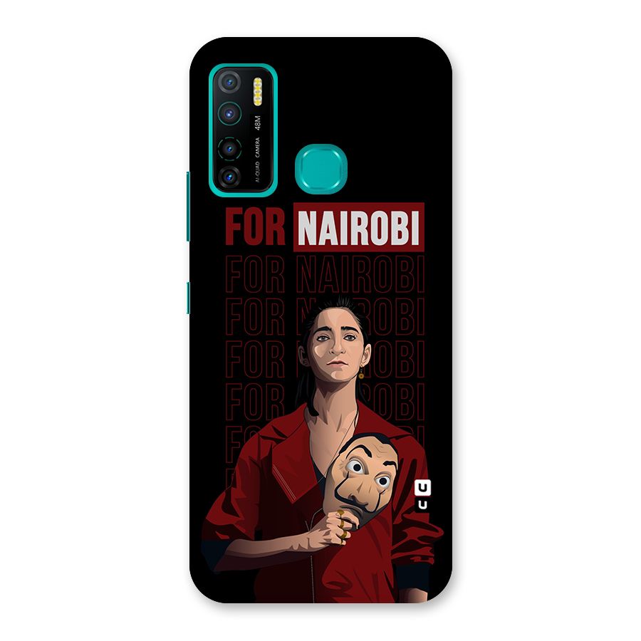 For Nairobi Money Heist Back Case for Infinix Hot 9 Pro