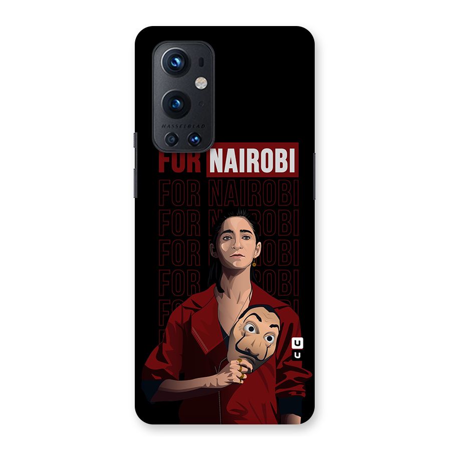 For Nairobi Money Heist Back Case for OnePlus 9 Pro