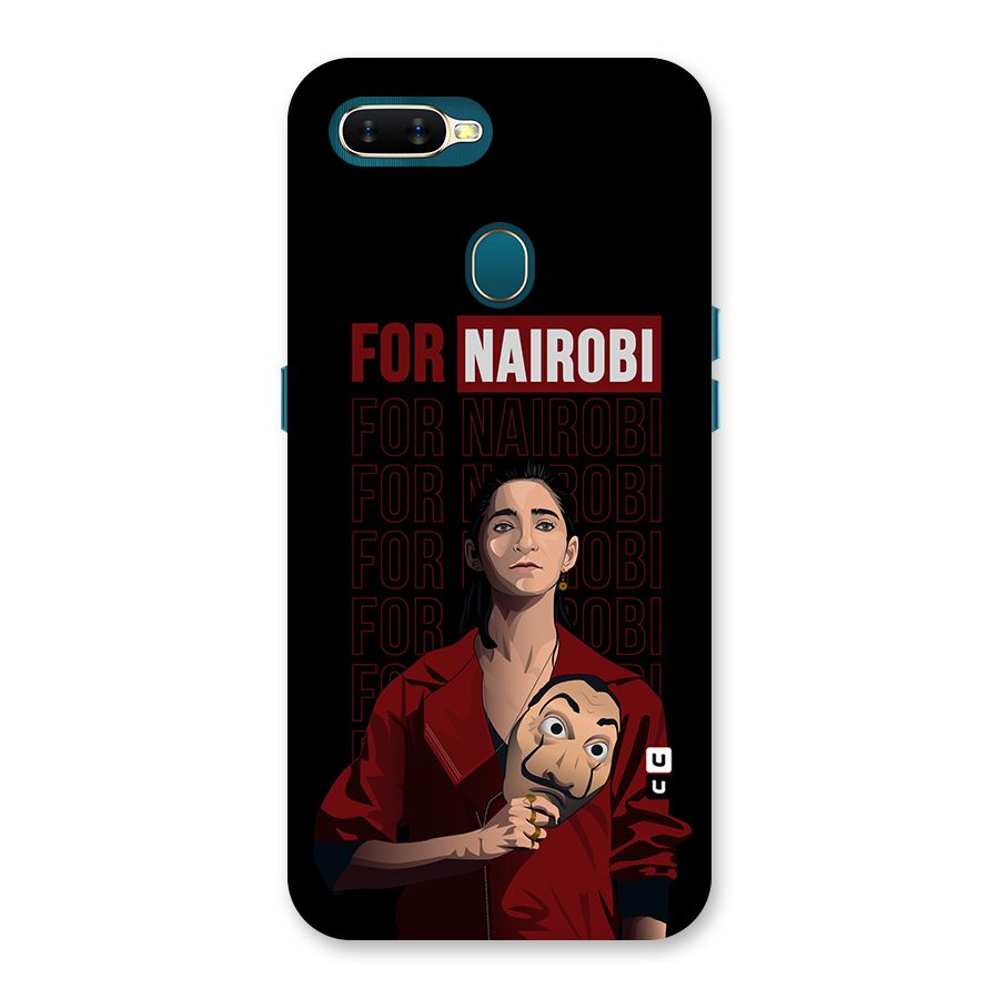 For Nairobi Money Heist Back Case for Oppo A11k