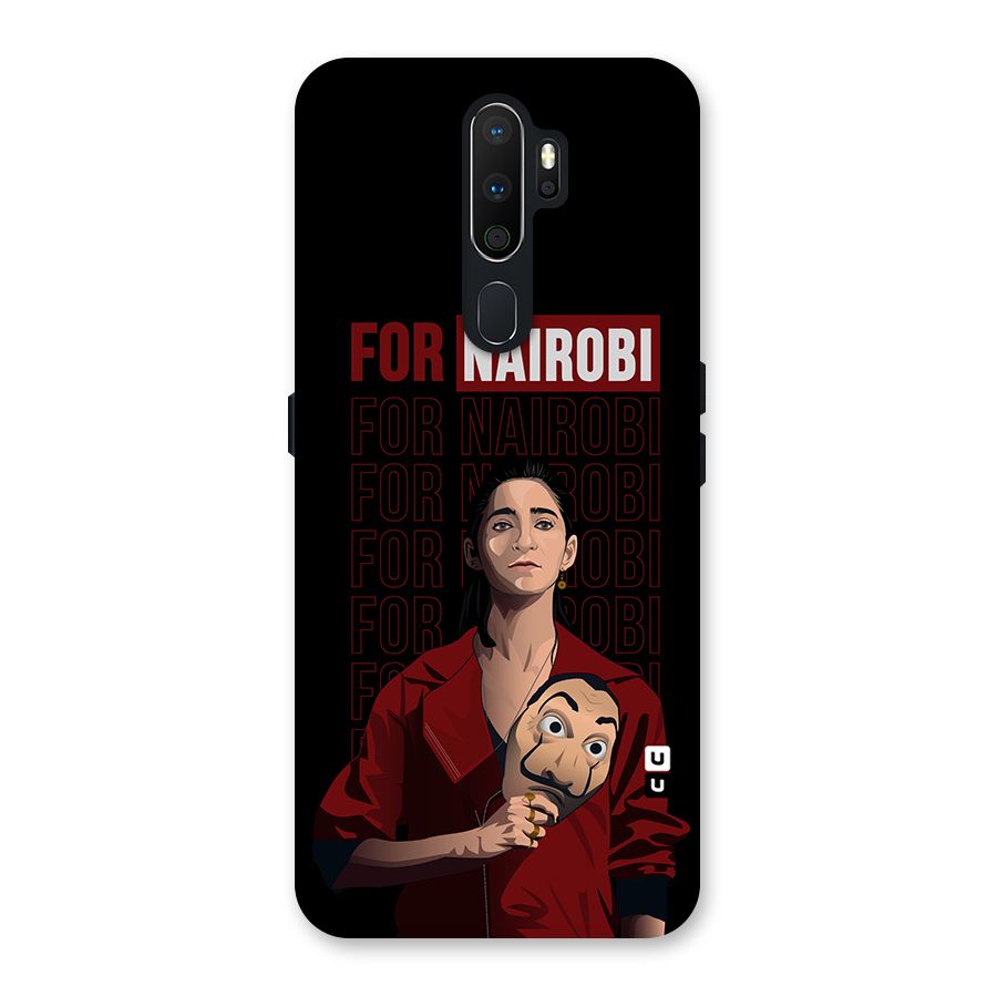 For Nairobi Money Heist Back Case for Oppo A5 (2020)
