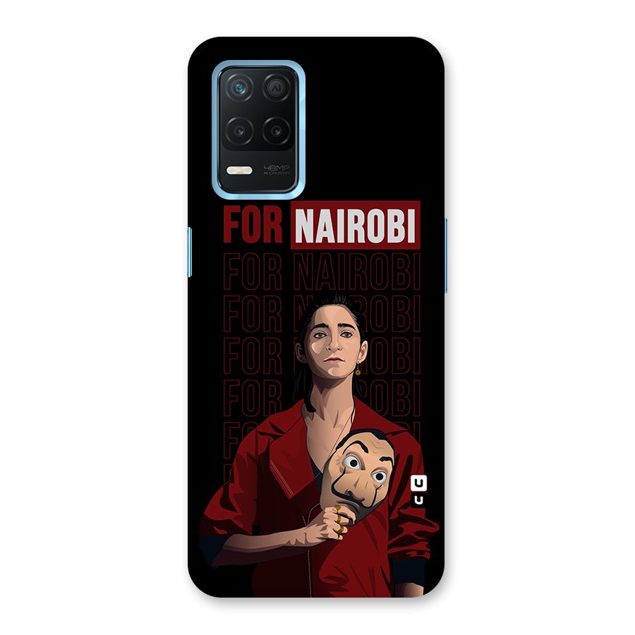 For Nairobi Money Heist Back Case for Realme 8 5G