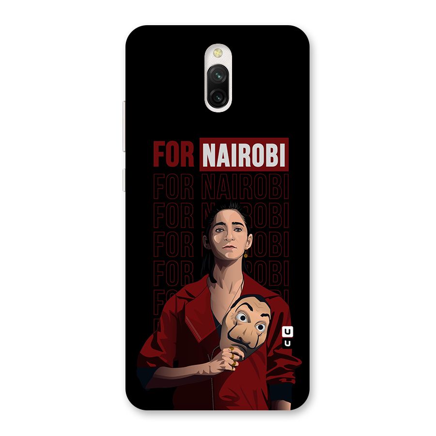 For Nairobi Money Heist Back Case for Redmi 8A Dual