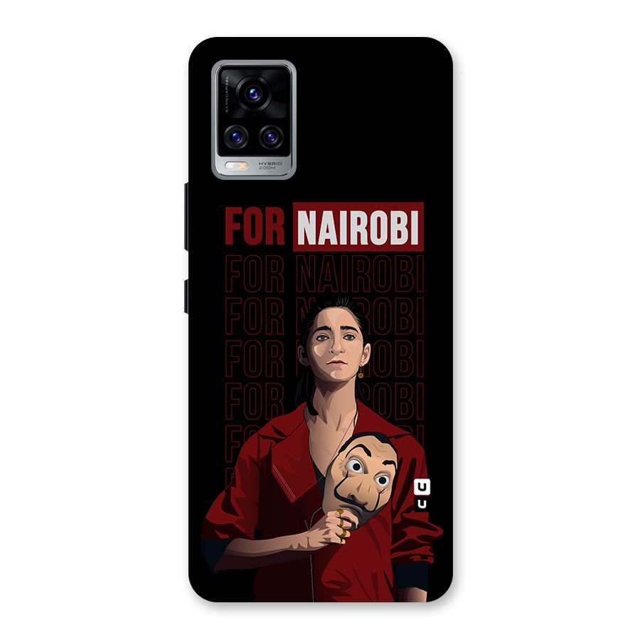 For Nairobi Money Heist Back Case for Vivo V20 Pro