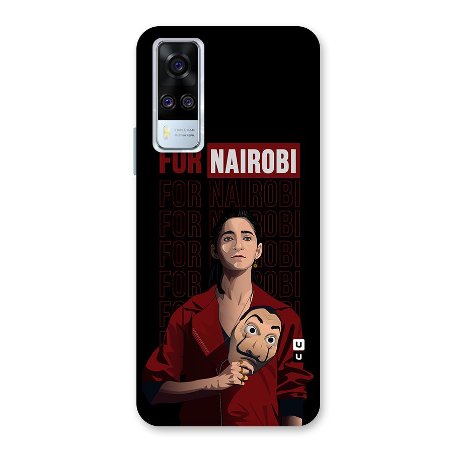 For Nairobi Money Heist Back Case for Vivo Y31