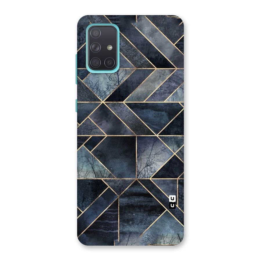 Forest Abstract Lines Back Case for Galaxy A71
