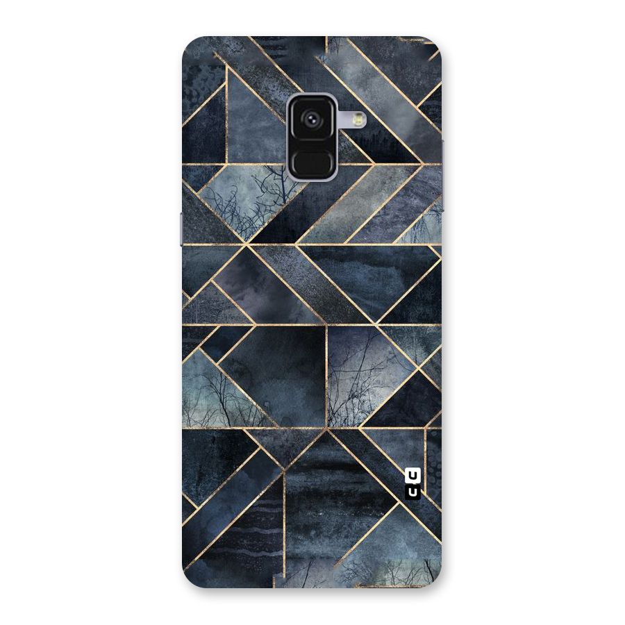 Forest Abstract Lines Back Case for Galaxy A8 Plus